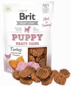 Brit Meaty Jerky Puppy Meaty Coins przysmak 80g