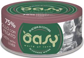 Oasy More Love Chicken Liver Adult Mokra Karma z kurczakiem i wątróbką dla kota 70g