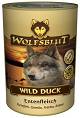 Wolfsblut Pies Wild Duck Mokra Karma z kaczką 395g PUSZKA