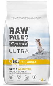 VetExpert Raw Paleo Ultra Mini Adult Turkey Sucha Karma z indykiem dla psa 2kg