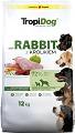 Tropidog Premium Adult Rabbit Sucha Karma z królikiem dla psa 12kg