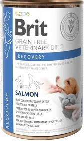 Brit Veterinary Diet Recovery Salmon Mokra Karma z łososiem dla psa i kota 400g