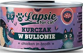 Łapsie Adult Mokra Karma z kurczakiem dla kota 80g