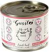 Gussto Fresh Kot Beef Mokra Karma z wołowiną 200g