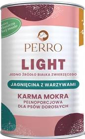 Perro Light Adult Mokra Karma z jagnięciną i warzywami dla psa 400g