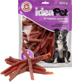 IdeaPet O! Spaghetti z kaczką przysmak 500g