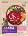Purina One Sensitive Pies Adult Mini/Small Sucha Karma z łososiem 800g