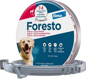 ELANCO Foresto na kleszcze i pchły obroża dla psa powyżej 8kg długość 70cm