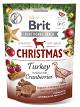 Brit Care Christmas Functional Snack Turkey with Cranberries przysmak 150g