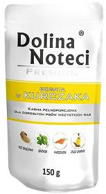 Dolina Noteci Premium Adult Mokra Karma z kurczakiem dla psa 150g