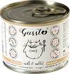Gussto Fresh Kot Calf & Rabbit Mokra Karma z cieleciną i królikiem 200g
