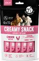 Pet Republic Adult Creamy Snack Chicken Przysmaki z kurczakiem dla kota 6x15g