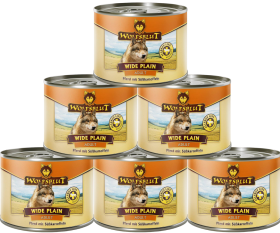 Wolfsblut Pies Wide Plain Mokra Karma z koniną 6x200g PAKIET