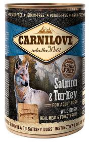 Carnilove Pies Salmon & Turkey Mokra Karma z łososiem i indykiem 400g