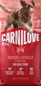 Carnilove Pies Adult Venison&Reindeer&Wild Boar Sucha Karma z dziczyzną, reniferem i dzikiem 12kg