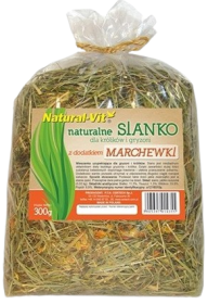 Natural-Vit Sianko z marchewką dla gryzonia  300g