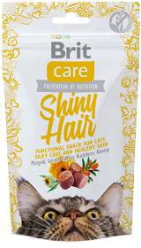 Brit Care Kot Snack Shiny Hair przysmak 50g