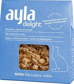 AYLA Delight Przysmak Filety z piersi indyka dla kota 28g
