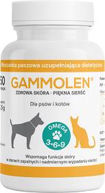 Gammolen Preparat na skórę i sierść na dla psa i kota 150kap.