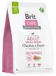 Brit Care Sustainable Pies Adult Small Chicken&Insect Sucha Karma 3kg