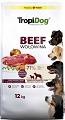 Tropidog Premium Adult Beef Sucha Karma z wołowiną dla psa 12kg