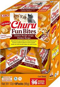 Inaba Ciao Churu Fun Bites Chicken Recipe Przysmak dla kota 8x12g