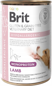 Brit Veterinary Diet Pies Hypoallergenic Mono Lamb Mokra Karma z jagnięciną 400g