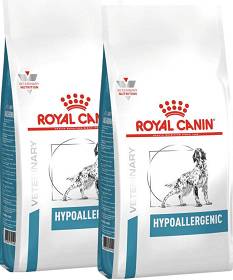 Royal Canin Veterinary Pies Hypoallergenic Sucha Karma 2x14kg DWU-PAK