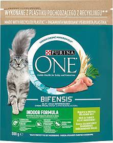 Purina ONE Kot Indoor Sucha Karma z indykiem 1.5kg