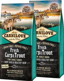 Carnilove Pies Fresh Carp & Trout Sucha Karma z karpiem i pstrągiem 2x12kg DWU-PAK