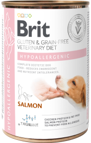 Brit Veterinary Diet Pies Hypoallergenic Salmon Mokra Karma z łososiem 400g