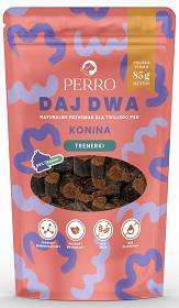 Perro DAJ DWA Przysmaki z koniną dla psa 85g