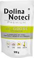 Dolina Noteci Pies Premium Adult Goose Mokra Karma z gęsią i ziemniakami 500g SASZETKA