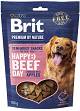 Brit Premium Happy Snacks Beef with Apples Przysmak z wołowiną dla psa 180g