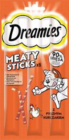 Dreamies Meaty Sticks Przysmak z pysznym kurczakiem 30g