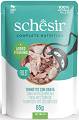 Schesir Adult Tuna&Seabream in Jelly Mokra Karma z tuńczykiem i doradą dla kota 50g