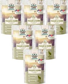 Wildes Land Adult Fasan & Huhn Mokra Karma z kurczakiem i bażantem dla kota 12x100g PAKIET
