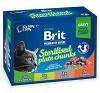 Brit Premium Kot Sterilised Plate Chunks in Gravy Mokra Karma w sosie 12x100g