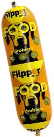 Flipper Classic Sausage Mokra Karma z drobiem dla psa 900g [Data ważności: 22.12.2025]