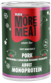 BUBAlicious More Meat Mono Adult Mokra Karma z wieprzowiną dla psa 400g