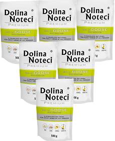 Dolina Noteci Pies Premium Adult Goose Mokra Karma z gęsią i ziemniakami 10x500g SASZETKA
