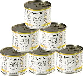 Gussto Fresh Kot Calf Mokra Karma z cielęciną 6x200g PAKIET