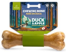 Pokusa Pies Feel The Wild Chewing Bone Kość z kaczką i jabłkiem dla psa dł. 17cm