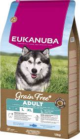 Eukanuba Pies Grain Free Adult Large & Extra Large Ocean Fish Sucha Karma z rybami ocenicznymi 12kg
