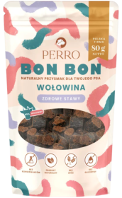 Perro BON BON Zdrowe Stawy Przysmaki z wołowiną dla psa 80g