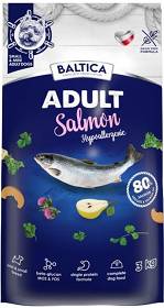 Baltica Excellent Hypoallergenic Pies Adult Small  Salmon Sucha Karma z łososiem 3kg