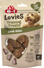 8in1 Lovies Training Treats Lamb Bites Przysmaki treningowe z jagnięciną dla psa 90g