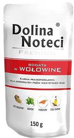 Dolina Noteci Premium Adult Mokra Karma z wołowiną dla psa 150g