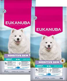 Eukanuba Pies Daily Care Sensitive Skin Sucha Karma 2x12kg DWU-PAK