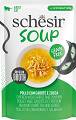 Schesir Soup Adult Chicken&Pumpkin in Broth Mokra Karma z kurczakiem i dynią dla kota 40g